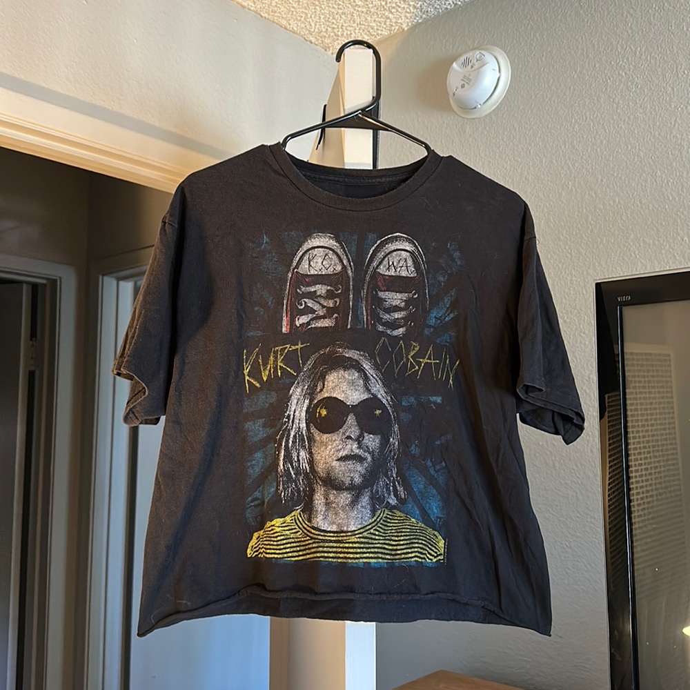 Nirvana Cropped tee shirt